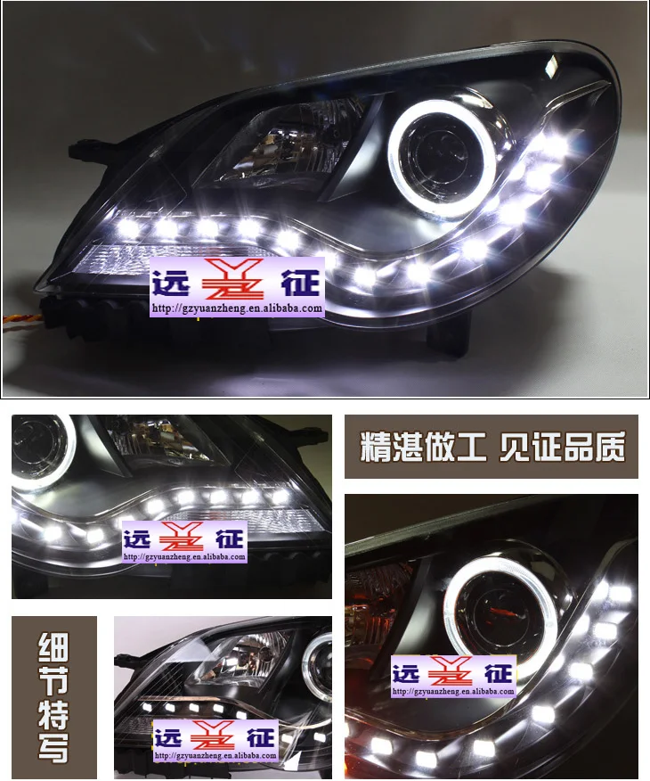 Vland manufacturer for Bora headlight for 2008 2009 2010 2011 for BORA LED head lamp wholesale price