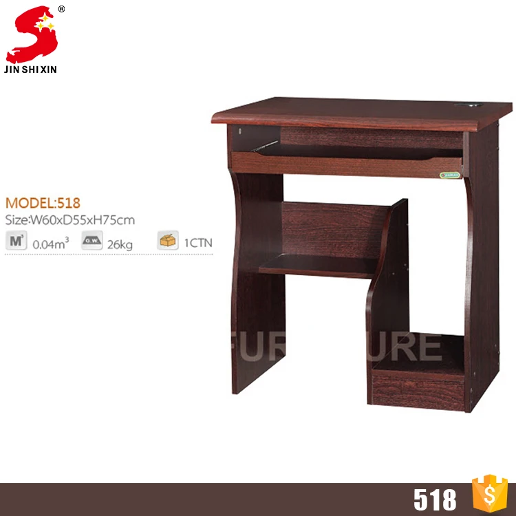 Wholesale Low Price Pvc Wooden Small Size Computer Desk For Kids