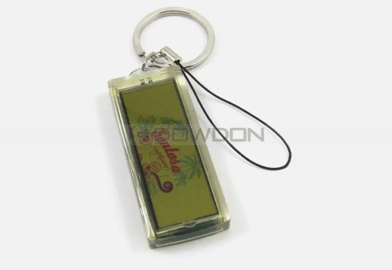 Solar Powered Keychain Name With Customized Logo, View solar powered