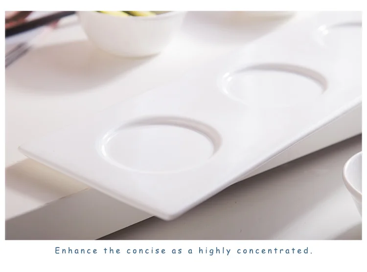 Buffet Small Sauce Dish Ceramic Decorative Serving Spoons Dipping Spoons