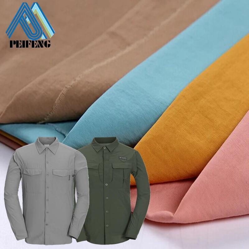 2018 TTPF2228 228T 70D*160D waterproof outdoor jacket fabric nylon6