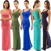 Summer Long 2019 Adjustable plus size maxi classic elegant women evening dress