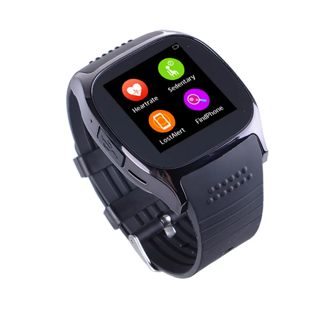 

2017 Smart Watch T8M Fashion Style Health Smart Watch with Heart Rate Monitor Fitness Tracker, Black;blue;purple;red