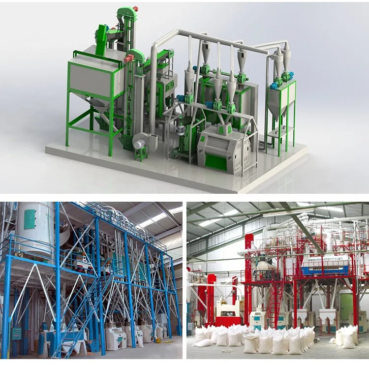 Corn Machine From Turkey Flour Mill Small Plant Maize Meal Production