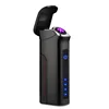 MLT151 Kivors Dual Arc Lighter USB Rechargeable Windproof Electrical Plasma X Beam Arc Lighter with 800 mAh Super Volume Lighter