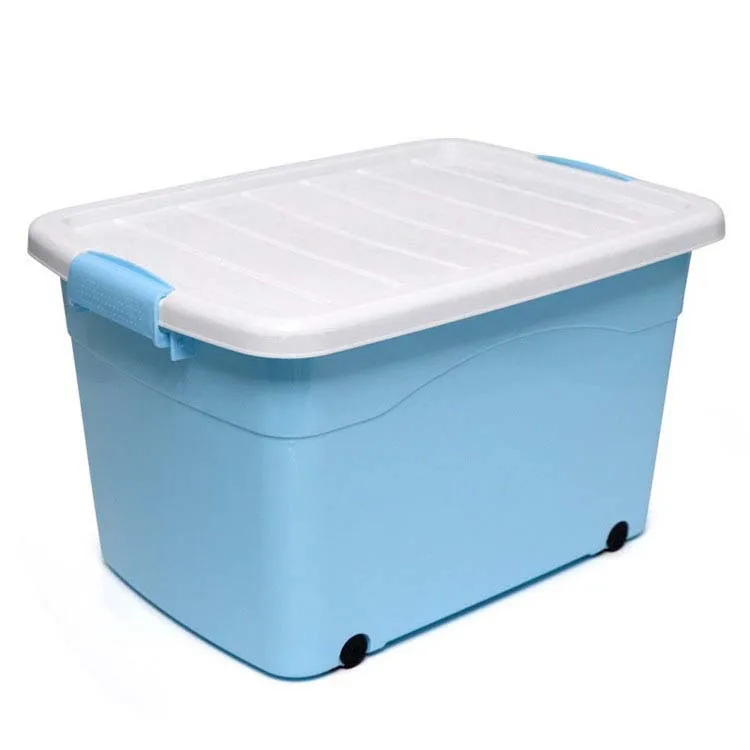 

multi storage case box compartment plastic container storage pp box, Blue