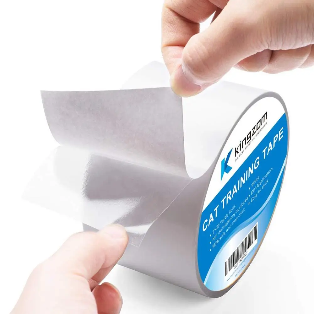 

Cat Scratch Deterrent Tape Double Sided Sticky Anti-Scratch Cat Training Tape Save Your Furniture