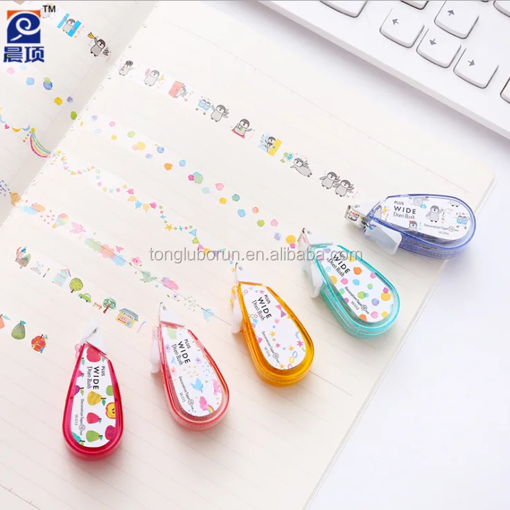 Eco Friendly Korea Cute Diary Decoration Colored Stationery Correction Tape Refill Buy Correction Tape Refill Correction Tape Korea Correction Tape Product On Alibaba Com