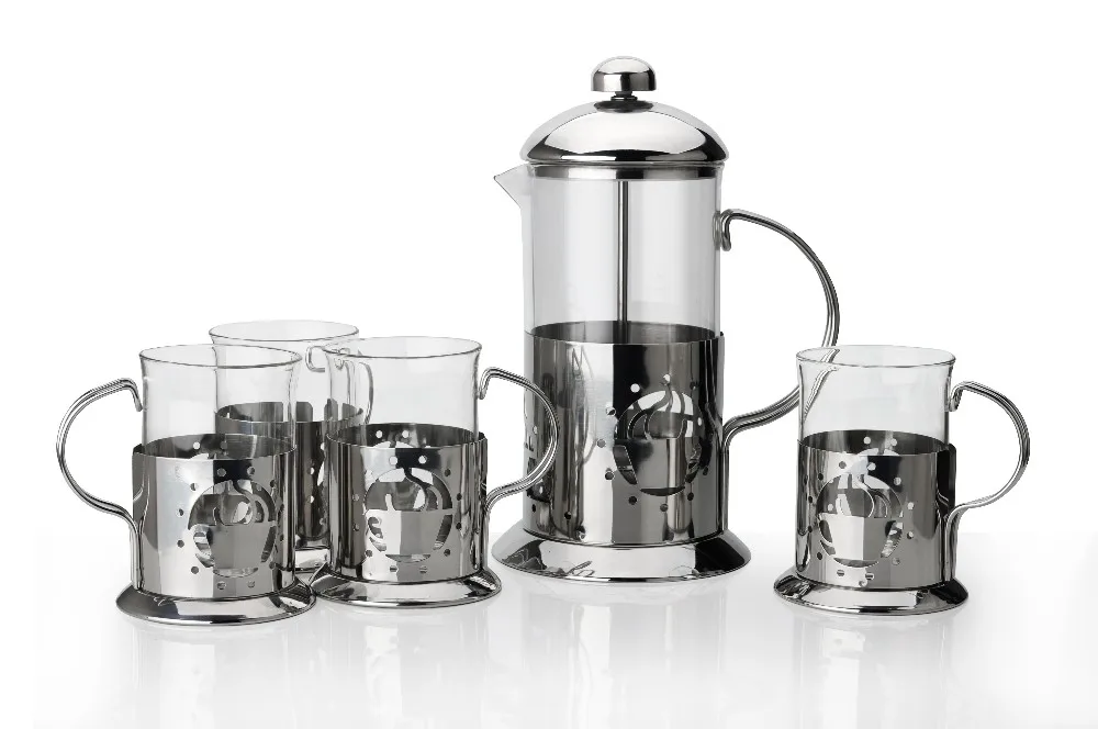 Factory Price 200ml Stainless Steel French Press Mug Coffee Mug Tea Cup