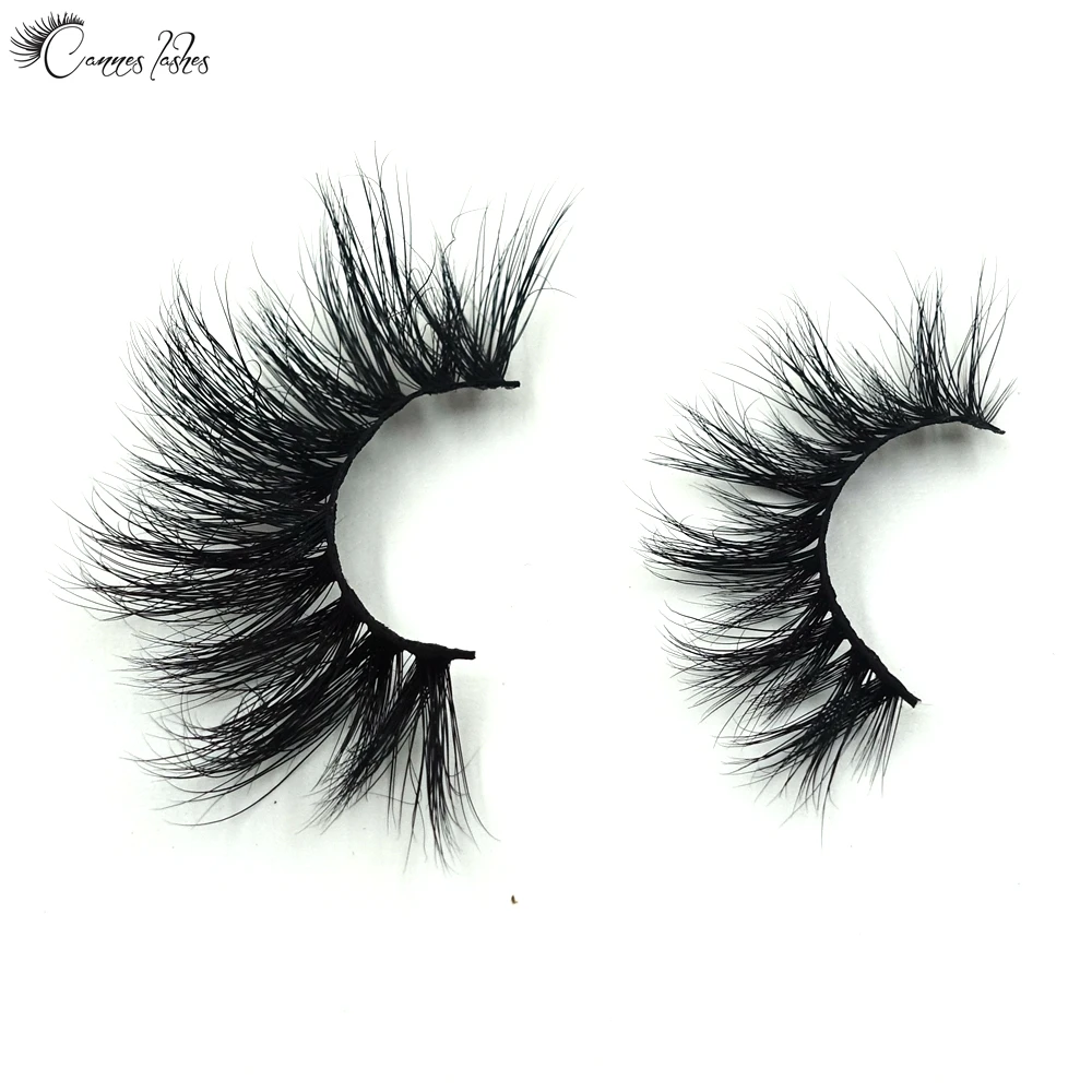 

Customized Natural Long Big 3D Mink Fur Lashes With Private Label