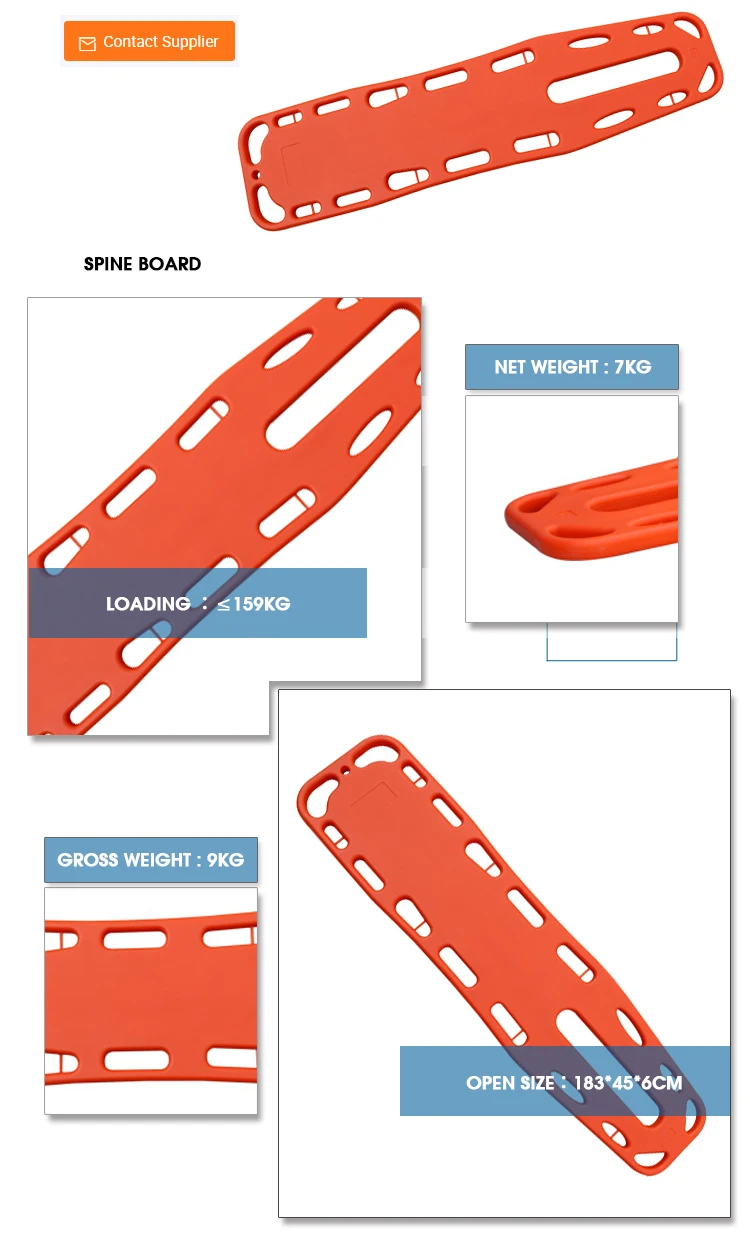 Jiekang Plastic Model Paramedic Plastic Standard Stretcher Dimensions