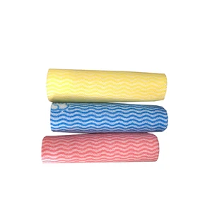 Image of Free Hydrophilic Household Cleaning Rolls Spunlace Nonwoven Fabric For Wet Wipes