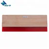 Wooden Handle screen printing squeegee rubber