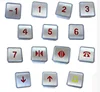 elevator lift parts plastic/metal push button touch button floor call button KDS-50