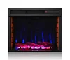 ECO-friendly indoor safety metal fireplace insert with tempered glass