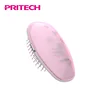 PRITECH 1*AAA Battery Operated Electric Detachable Bristle Cushion Hair Brush