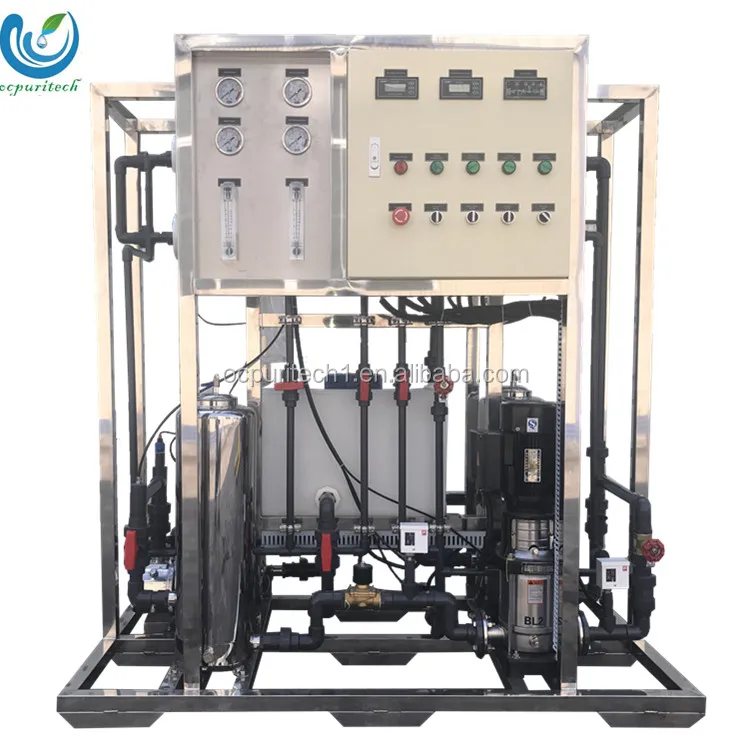 500LPH Salt water treatment machine RO Plant Water Plant Price