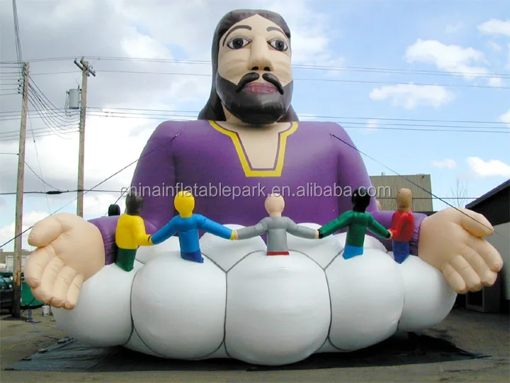 Inflatable Statue/giant Inflatable Jesus For Easter Decoration Made In