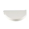 ERA Factory Supply pvc Rain Gutter fitting end cap 110mm