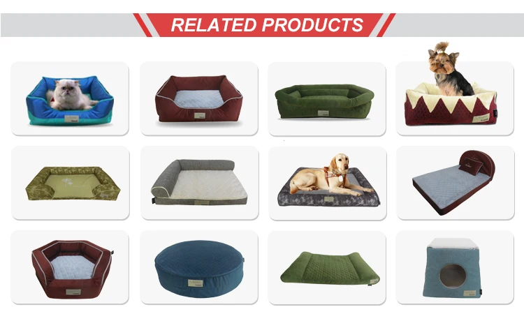 2018 new design pet bed +pet pillow