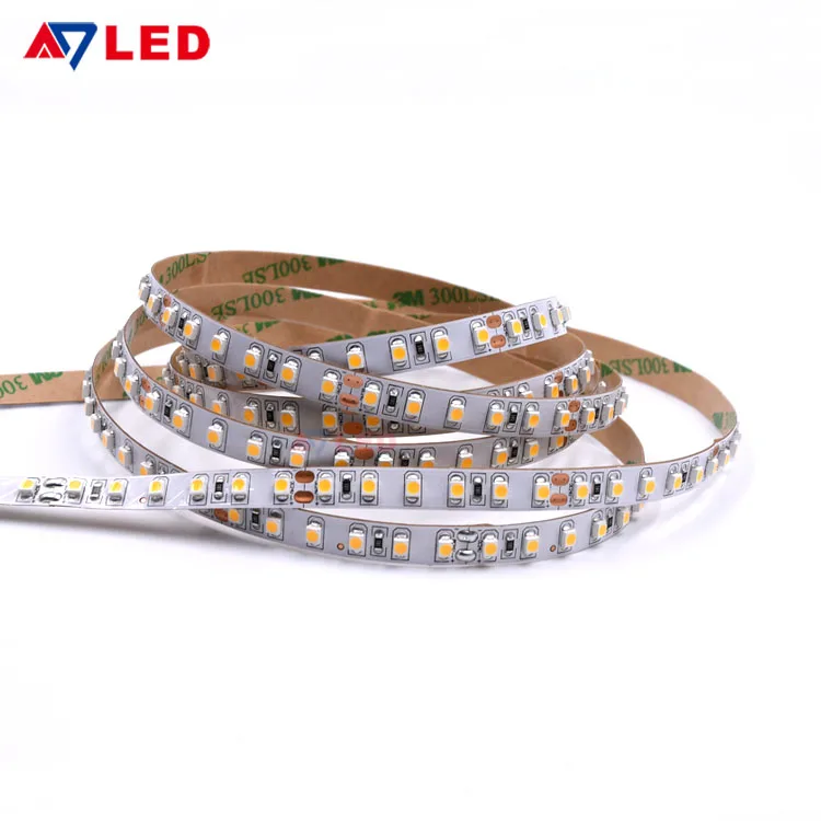 ADLED smd 2835 silicone rubber extrusion ultra bright IP44 9.6w led strip lights for thin light box