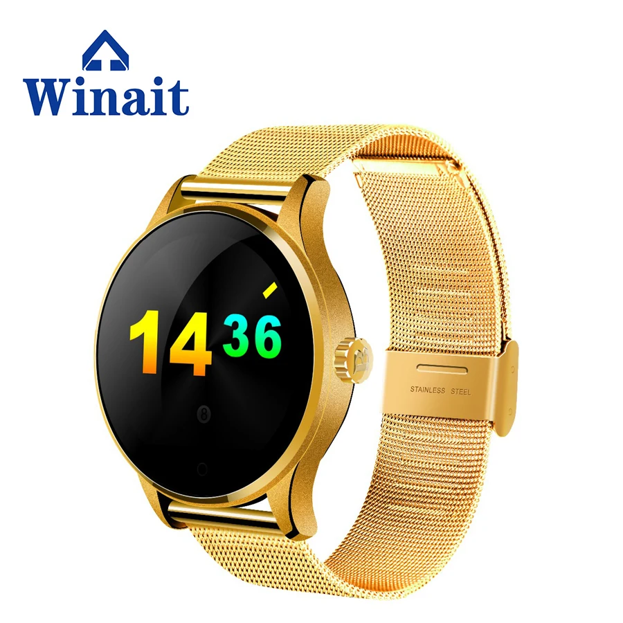 

Smart watch phone K88h with metal panel heart rate watch phone free shipping, N/a