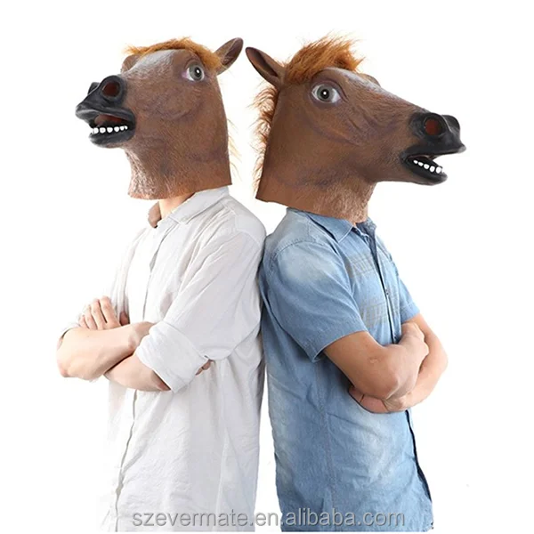 
fashion hallowmas masquerade latex Animal head Masks 