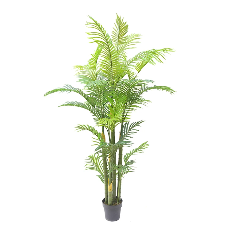 1.7m Hawaii Palm Faux Indoor Palm Tree Ornament Landscape Tree - Buy ...