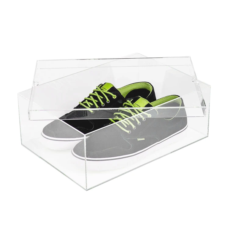 M&e Clear Plastic Acrylic Shoe Box For Sneaker Storage Display Buy
