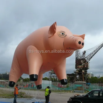 pig helium balloon