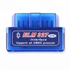 Mini elm327 bluetooth v1.5 v2.1 obd2 eobd universal reader elm327 interface supports all obdii protocols