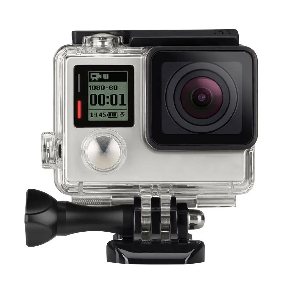 

New Waterproof Housing protective Case for GoPro Hero 7 6 5 4, Transparent
