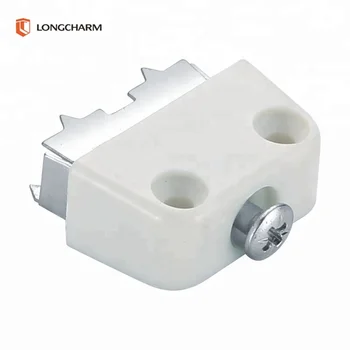 White Brown Abs Furniture Connectors Plastic Furniture Connector