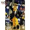 Professional Wake Forest University Demon Deacon Black and Yellow College Mascot Costume