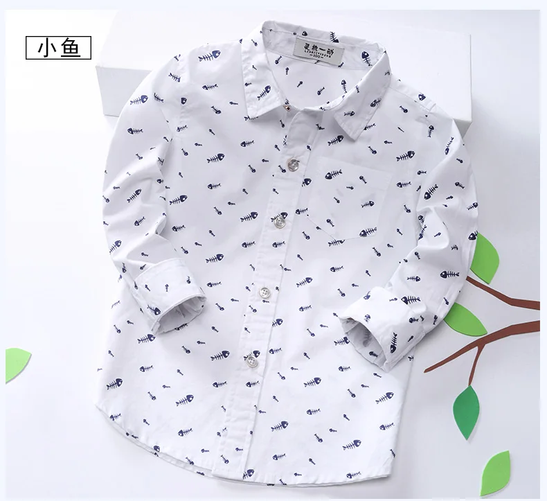 
white cotton kids fashion dress shirts for boys 