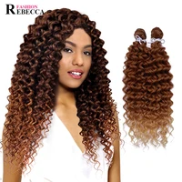

Ombre wholesale synthetic hair extension Aliexpress Fashion Idol Rebecca Fashion