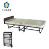 EASY TAKE GUEST FOLDING EXTRA ROLLAWAY BED WITH UNIVERSAL WHEELS