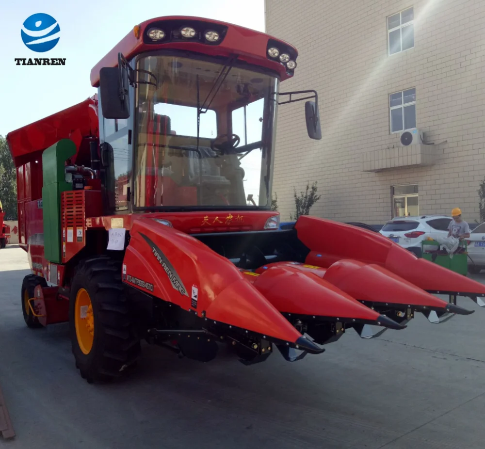 
TIANREN 3 Row mini corn harvester 4YZ-3 (Small Size) 