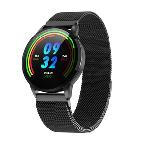 S16 Stainless Smart Watch Round Touch Screen