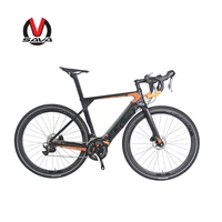 

SAVA wholesale price T700 carbon electric bicycle DISC BRAKE carbon fiber road ebike