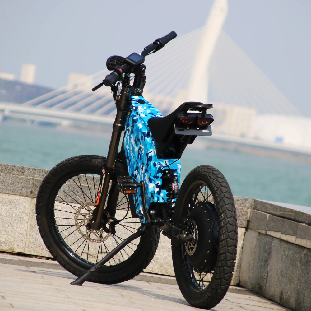 

China Most Powerful Motor 8000w Enduro Electric Bike Ebike 72V For Sale