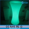 portable remote control rgb colors changing illuminated led tall cocktail tables