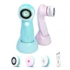 Waterproof Wireless Rechargeable Facial Sonic Face Spin Cleansing Brush Electric Device Private Label Skin Care Products
