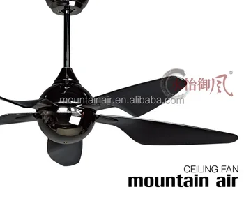 Modern Black Style Ceiling Fan With Led Light Buy Mountain Air Decorative Ceiling Fan Ac Ceiling Fan Product On Alibaba Com