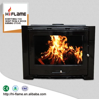 Hiflame Largest 25 0kw Enamel Door Wood Burning Stove Inserts