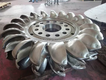 Alloy Pelton Water Wheel - Perfect For DIY Micro Hydro Generator & Turbine Projects
