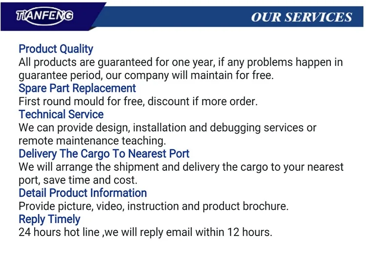 our service
