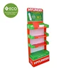 Five Tires LED Floor Display Stand Customize With Graphics