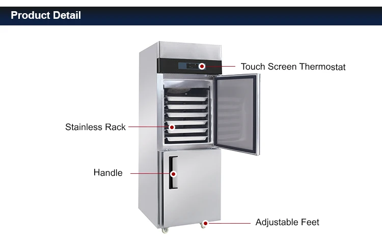 Commercial Stainless Steel Kitchen Upright Freezer - Buy Cold Storage ...