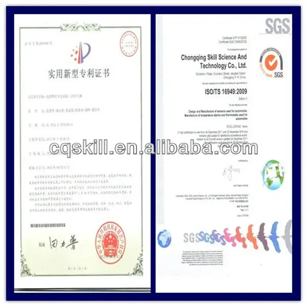 most original radiator thermostat 21200-C6500 for NI SSAN